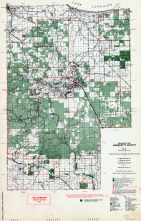 Marquette County - Southeast, Michigan State Atlas 1955